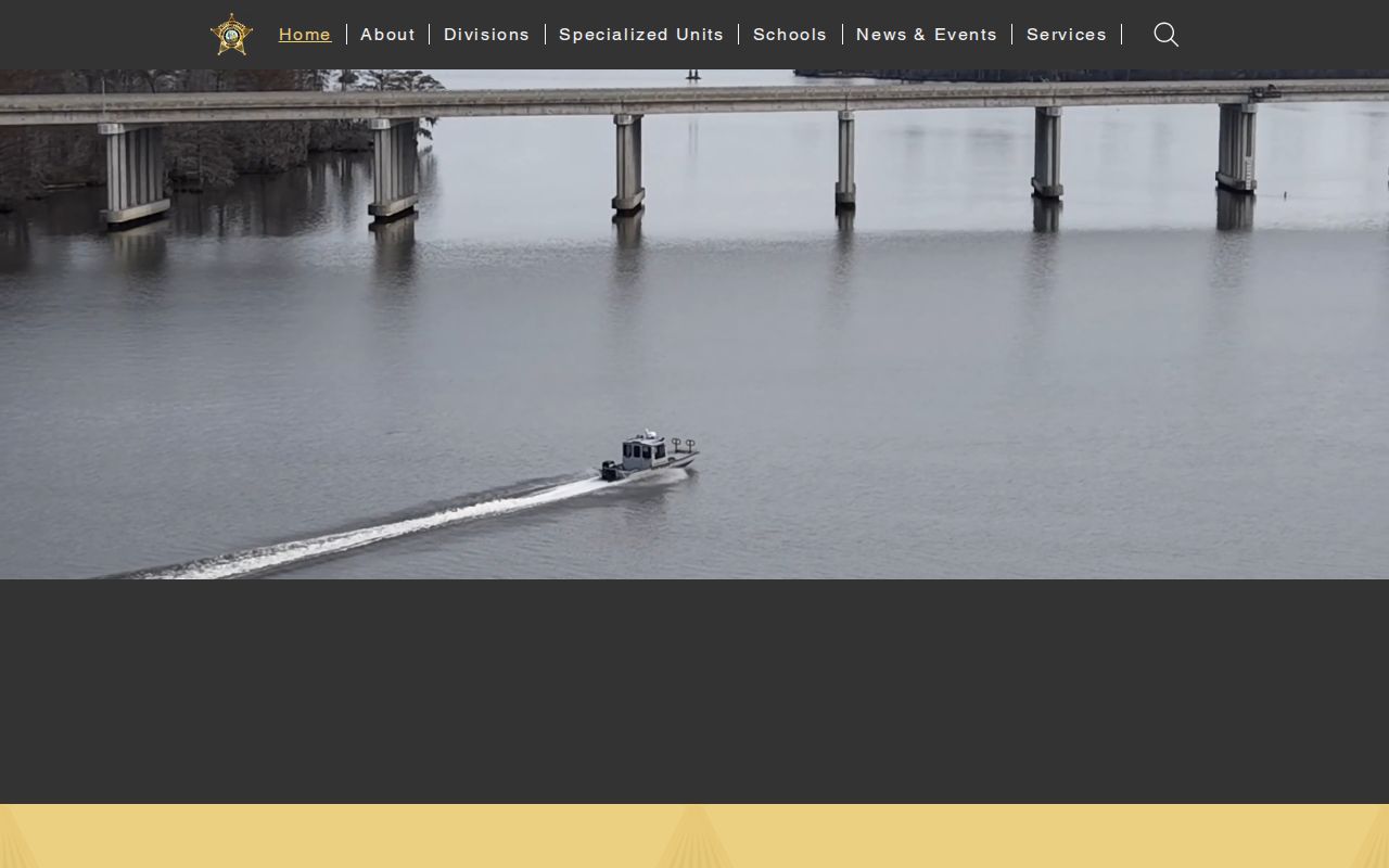Beaufort County Sheriff criminal record and app access homepage